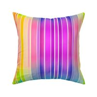 Ombre Watercolor Rainbow Stripes