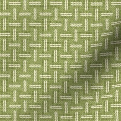 Basket Weave - Green - MD Scale 