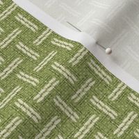 Basket Weave - Green - MD Scale 