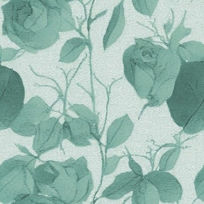 Rose and Nature greay green neutral seafoam Colorway 03