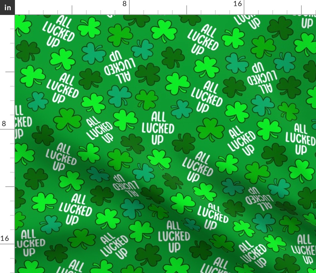 Large - All Lucked Up - Green 
