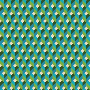 Graphic pattern green