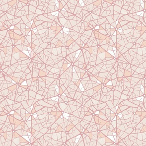 neural network grayish pink | small