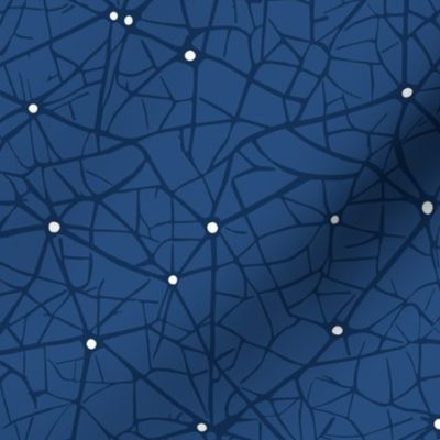 neural network dark blue | small