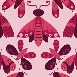 Butterflies pink 