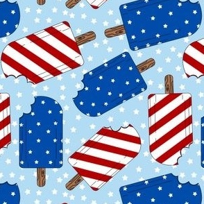 4th of July popsicle 