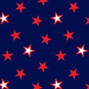 stars red white navy