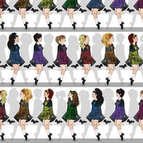 Irish Dance Rainbow (large scale) 