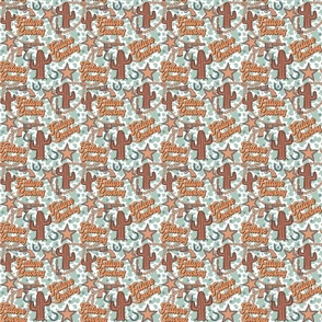 Cowboy Cowgirl Fabric, Wallpaper and Home Decor