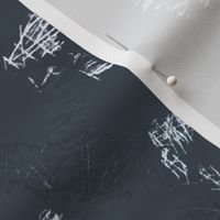Small Paw print diamond checks in scratchboard - chalkboard
