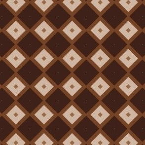 Backgammon board Diagonal Checks Checker Checkerboard Earth tones Brown  Geometric shapes Polka squares 198