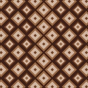 Geometric Reptile Skin  Earth tones Brown shapes Polka squares 201