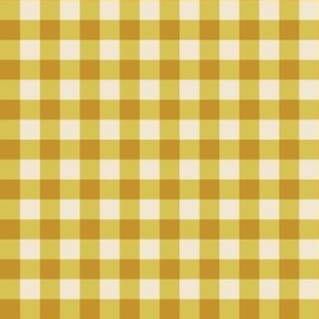 Spring Yellow Gingham Small Scale