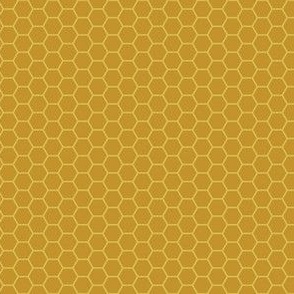 Honeycomb Geometric Blender - Mustard Yellow