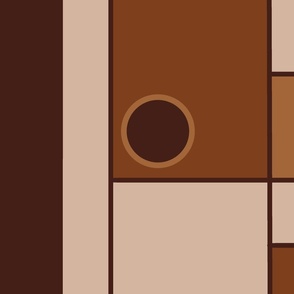 Geometric 1 (2094) Earth Tones