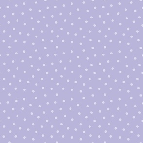 Polka Dots - Lavender and Purple Med.