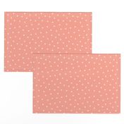 Polka Dots - Peachy Pink Med.