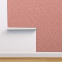 Polka Dots - Peachy Pink Med.