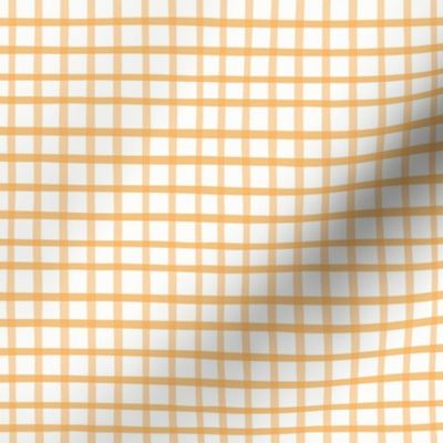 Spring Plaid - Orange Med.