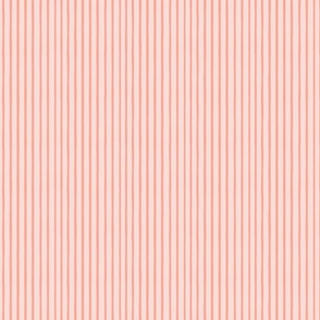 Spring Stripes - Peachy Pink Med.