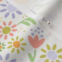 Ditsy Daisy Floral - Multi Color