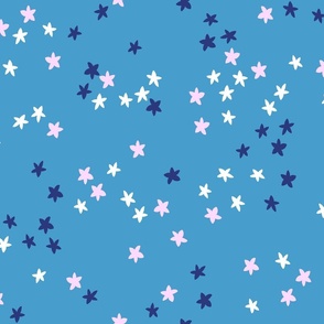Willow Sky Blue Stars LS