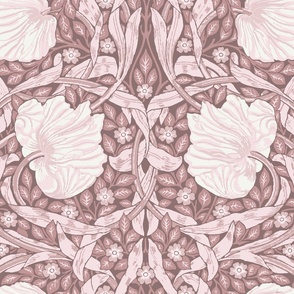 William Morris Pimpernel - 1522 large - Pimpernel Morris Blush Pink