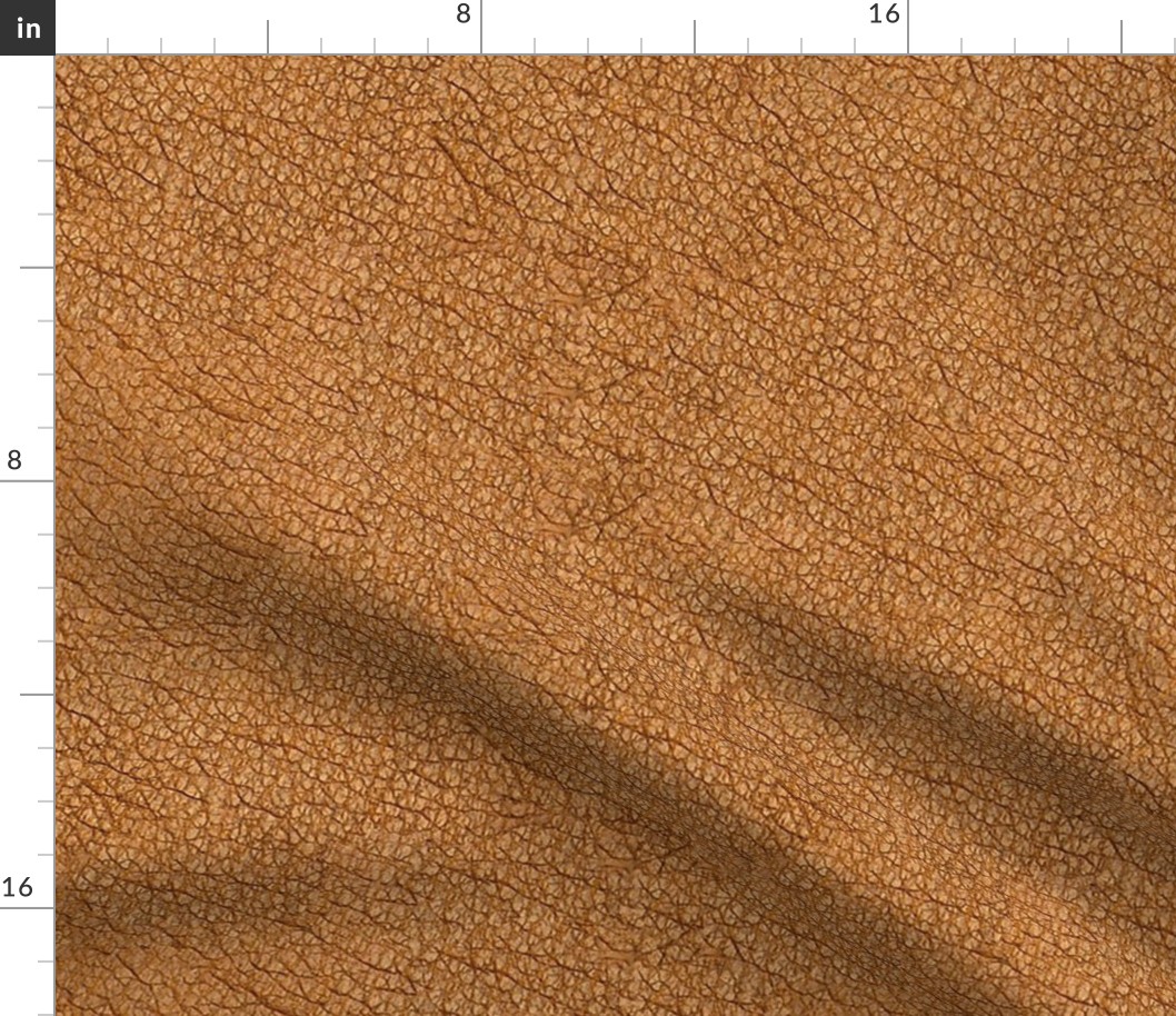 Leather golden brown pebble wallpaper and fabric