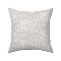 Wild West - 6" medium - silver grey neutral