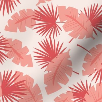 Palm Leaves - Pink