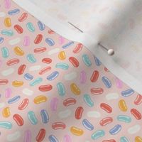 (micro scale) jelly beans - easter candy - pink - C23