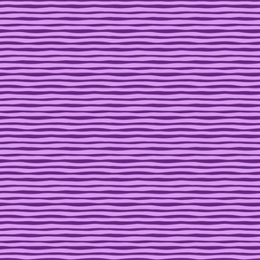 Magic Doodle Stripes RETRO - SMALL - Amethyst Purple