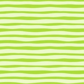 Magic Doodle Stripes RETRO - SMALL -  Lime Green - Neon Memphis Design