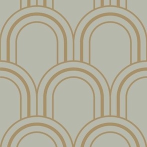 Belgravia Decor Eternal Art Deco Fan Wallpaper - Sale from