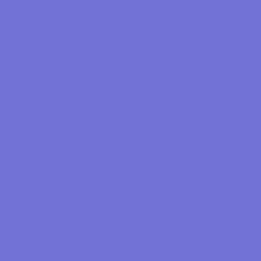 Plain Light Indigo Denim Blue Solid - #7272D6