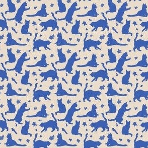 Blue Matisse Cats