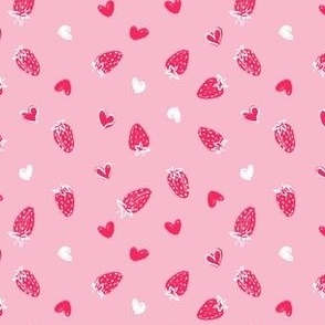 Light Pink Strawberry Love