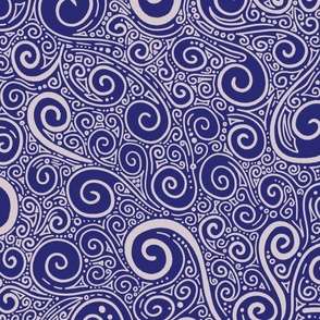 Blue Oodles of Doodles