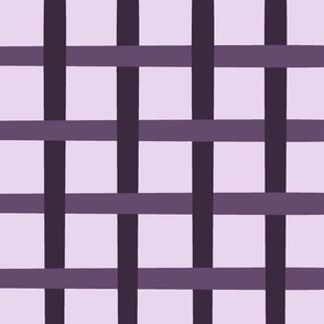 Valentines Day Purple Checkers