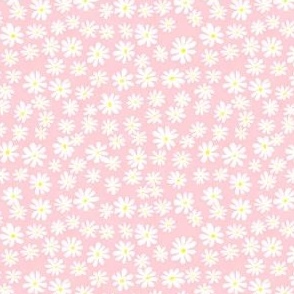 Ditzy Daisies (pink) // little small scale tiny mini micro doll 