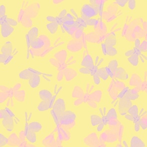 Pink and purple butterfly 