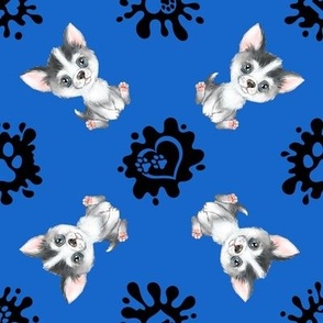 Puppy Love 3 Blue