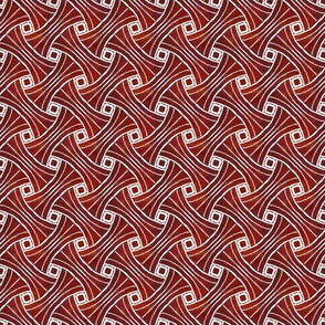 Shibori japandi wine red tie dye yoga pattern