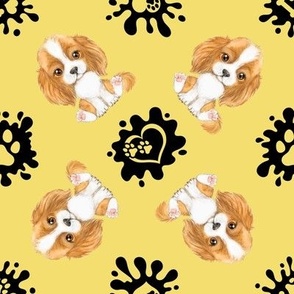 Puppy Love 6 Spaniel Yellow