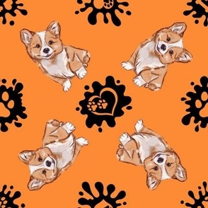 Puppy Love 7 Corgi Orange