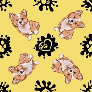 Puppy Love 7 Corgi Yellow