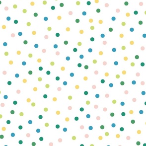 Lucky Day Colorful Polka Dots 24 inch