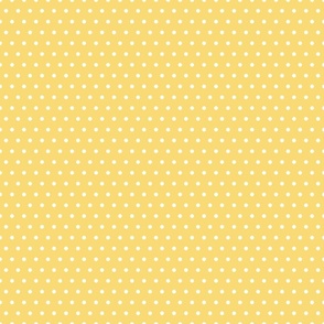 Lucky Day Yellow Polka Dot 6 inch