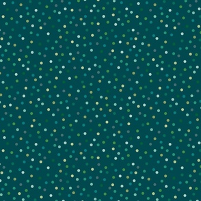 Emerald Green St. Patricks Day Mini Dots 12 inch