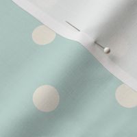 Big cream Polka dots